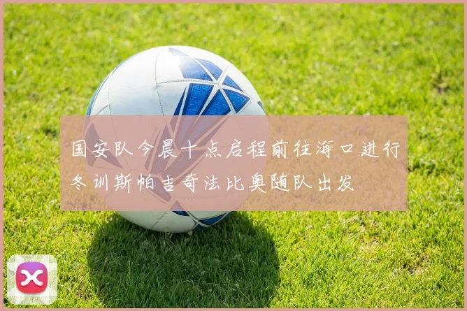 国安队今晨十点启程前往海口进行冬训斯帕吉奇法比奥随队出发