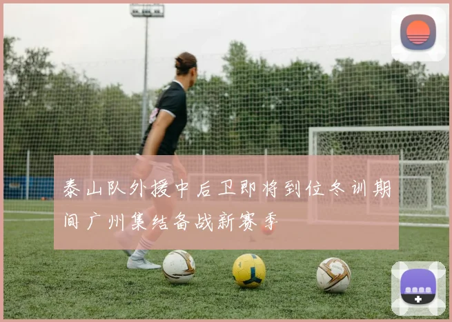 泰山队外援中后卫即将到位冬训期间广州集结备战新赛季